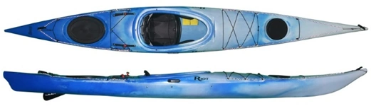 Riot Edge 15 Touring Kayak with Two Hatches and a Retractable Skeg