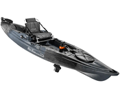  Old Town BigWater Pedal Drive Fishing Kayak in Steel Camo