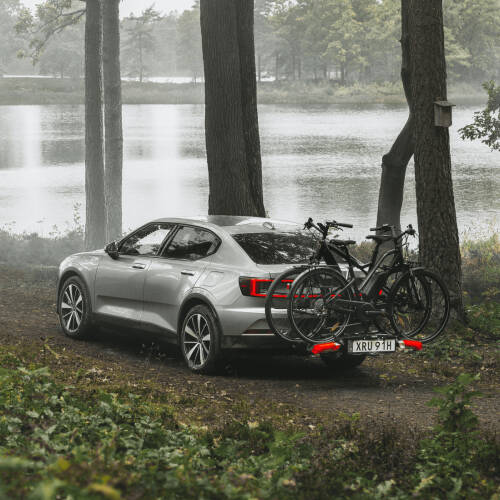 Thule Epos Bike Carrier, easily mounts to the towbar
