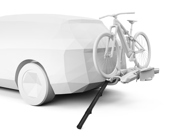 Heavy bike or e-bike loading ramp