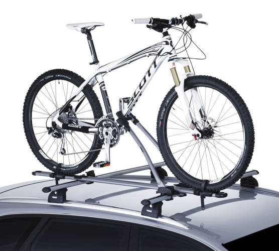 Thule FreeRide Bike Rack on Car