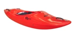 Angle view of the Riot Thunder 76 white water kayak
