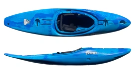 Titan nymph half slice kayak in blue dream