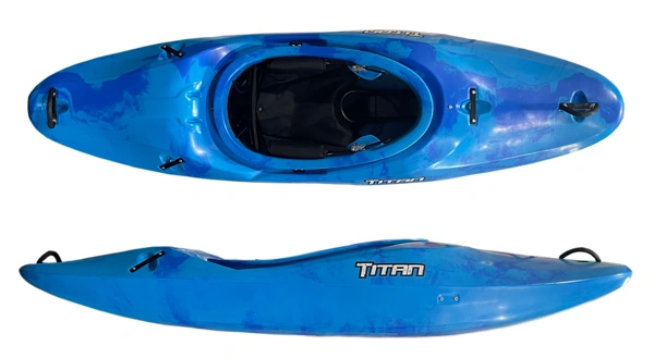 Titan Yantra river running kayak for whitewater beginners, intermediates and experts
