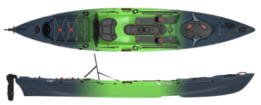 Vibe Kayaks Hydra 13 - Surge Green