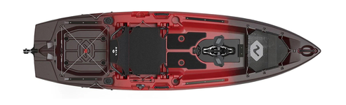 Vibe Makana Stable fishing kayak Tsunami Red colour 