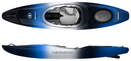 Wavesport Ethos 9 & 10 WhiteOut - Hybrid Crossover Kayak