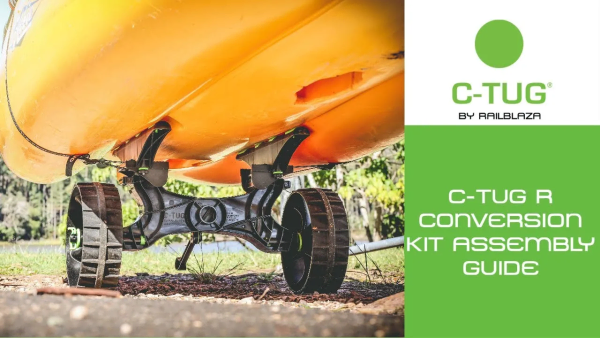 C-Tug R Conversion Kit for Railblaza Trolleys