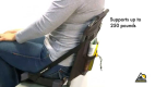 Open Canoe Seat with Backrest