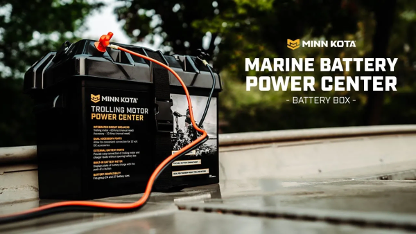 Easy Access Battery Box with Power Terminals
