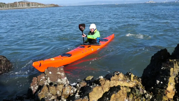 A modern freeride sea kayak with something to offe