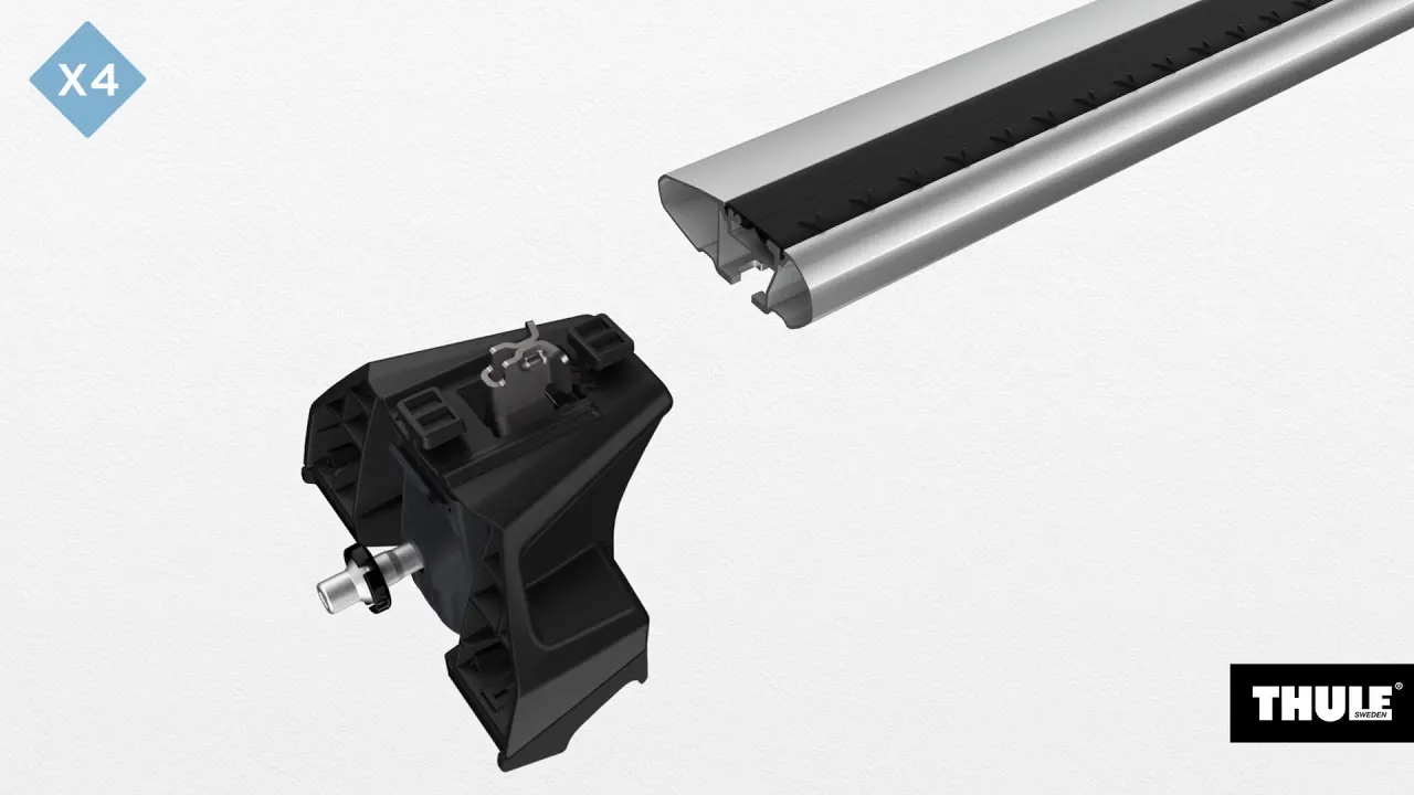 Thule Evo Foot Pack for Flush Mounted Roof Fitting