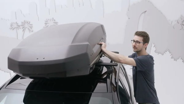 Rugged Roof Boxes with dual-sided opening