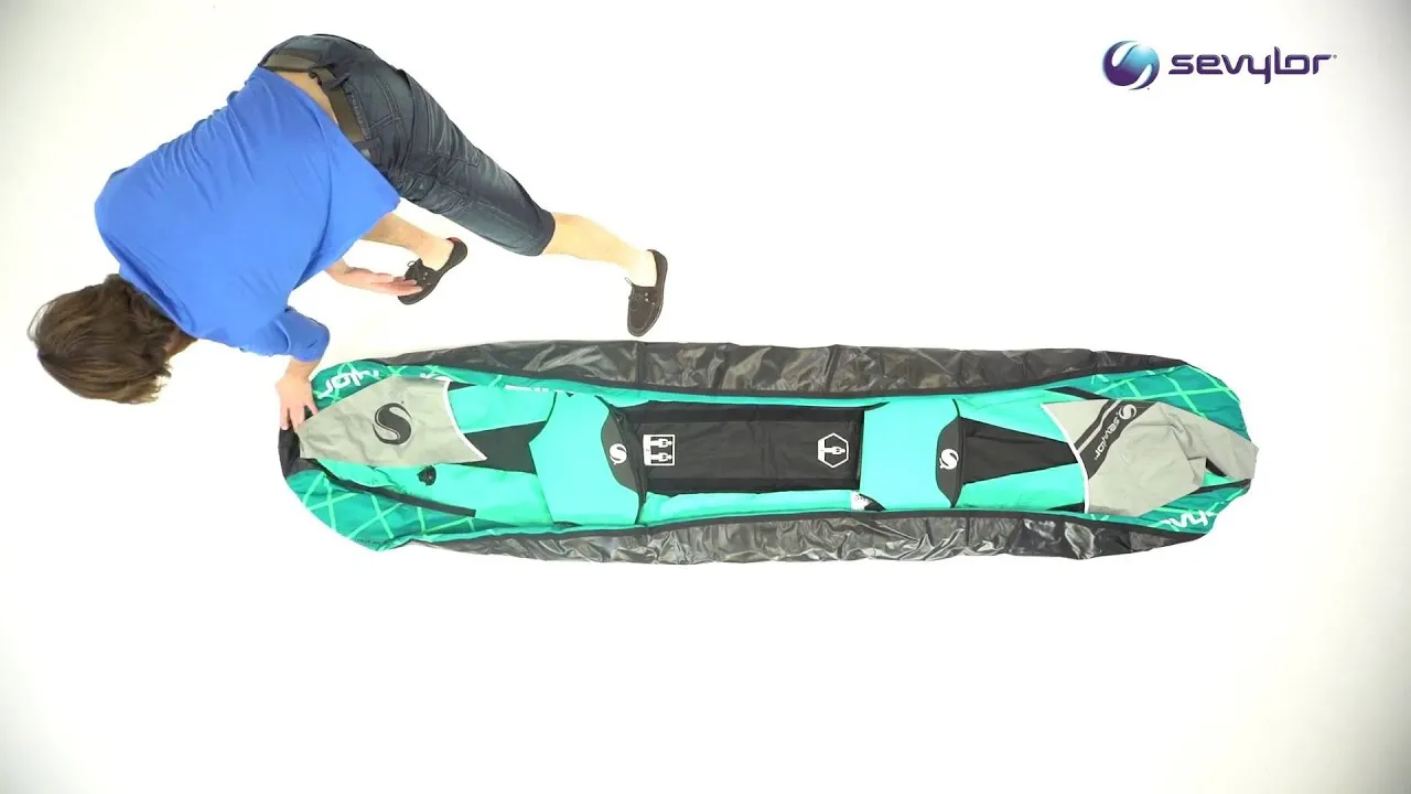 Tandem Kayak Package including Paddles, Pump and M